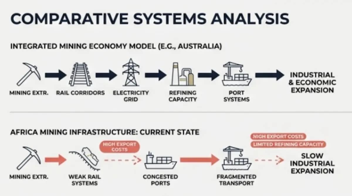 Africa mining infrastructure