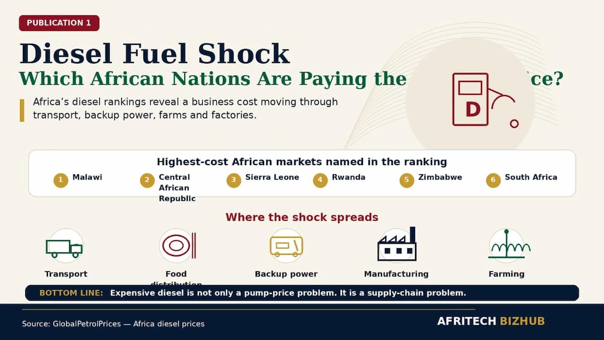 Diesel Fuel Shock: Which African Nations Are Paying the Highest Price?
