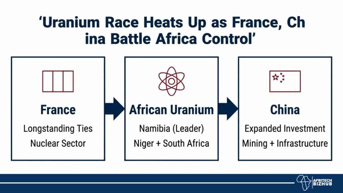 Uranium Race Intensifies as France and China Battle for Africa’s Control