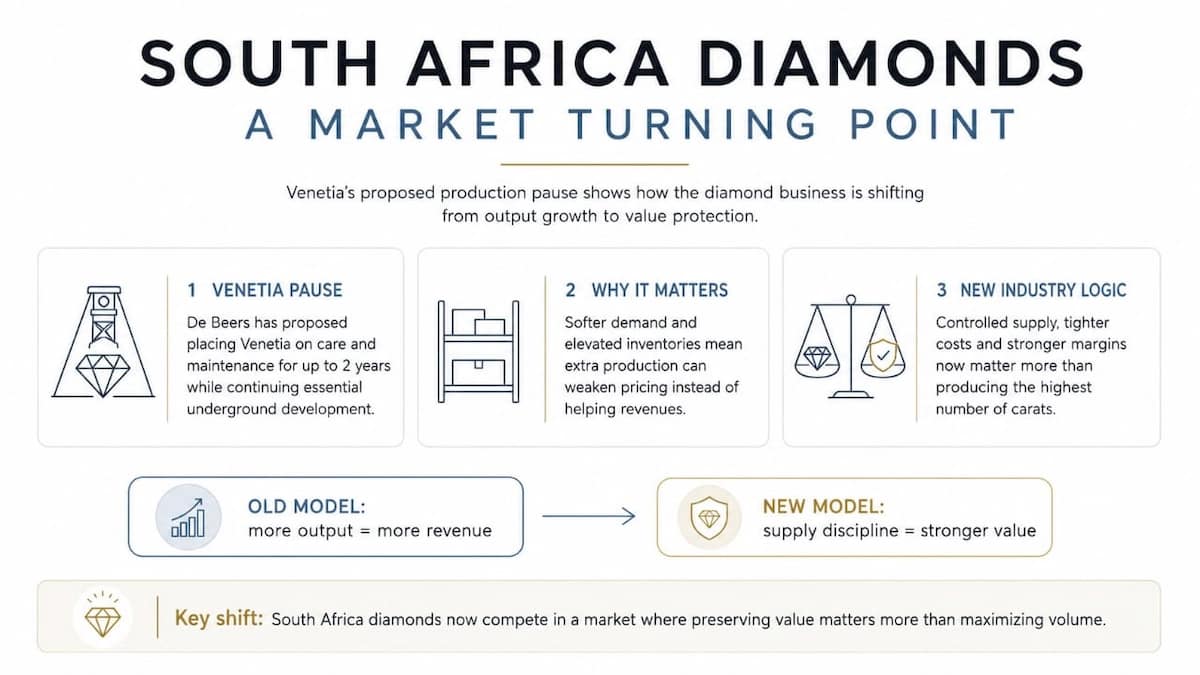 Why Are South African Diamonds Facing a Shocking Industry Turning Point?