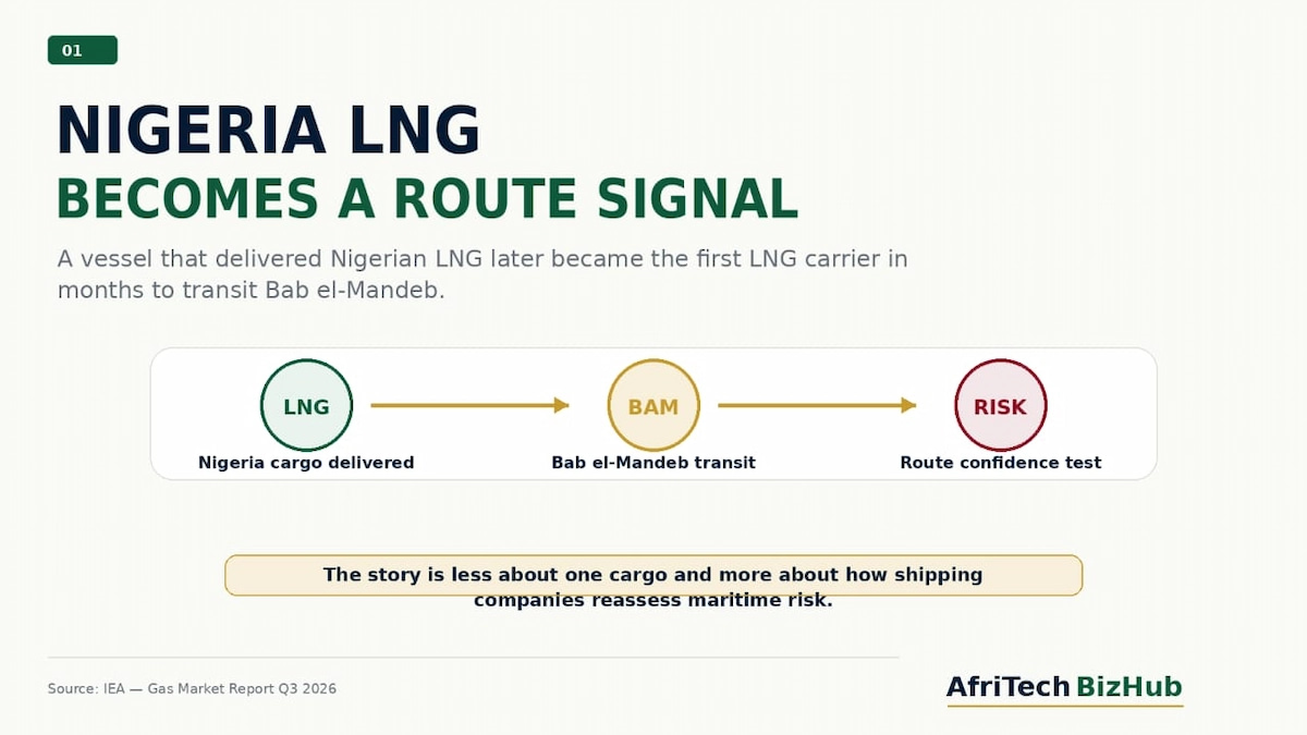 Nigeria LNG Carrier’s Red Sea Transit Signals a New Test for Global Energy Shipping