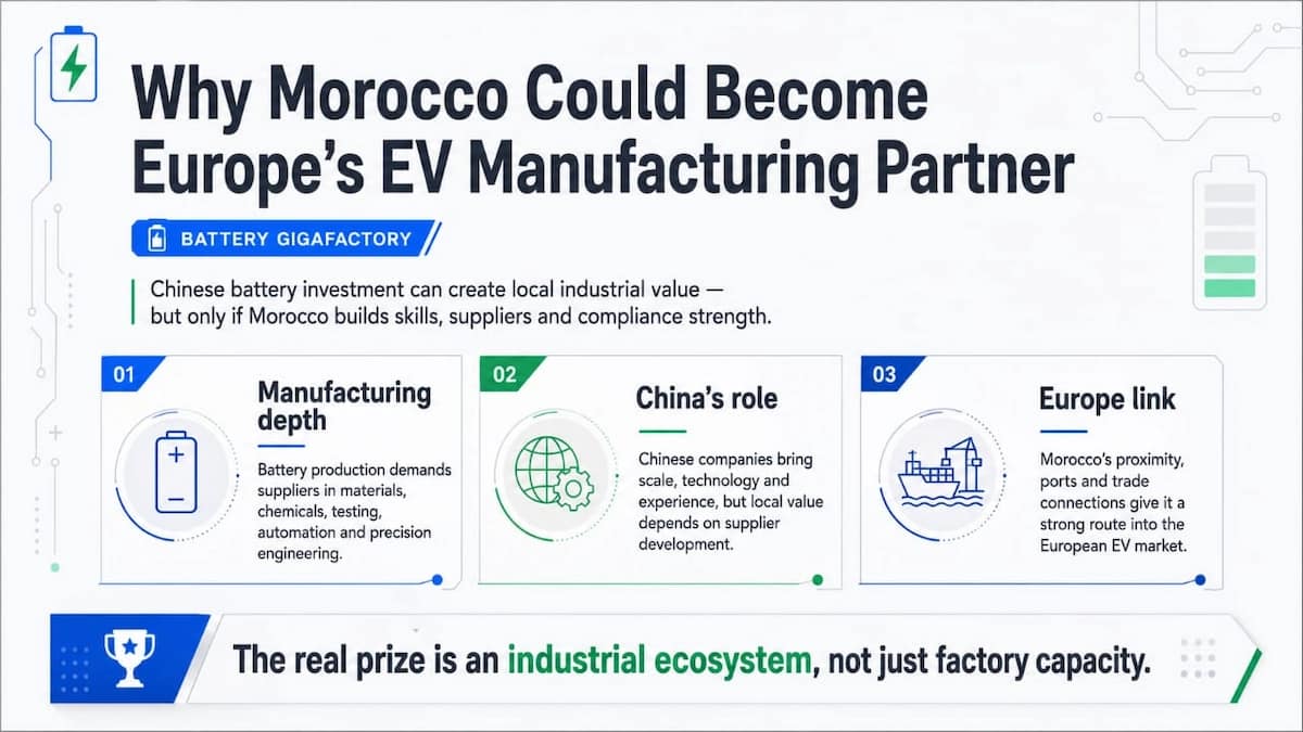 Morocco’s Battery Gigafactory: How China Is Building Africa’s EV Powerhouse