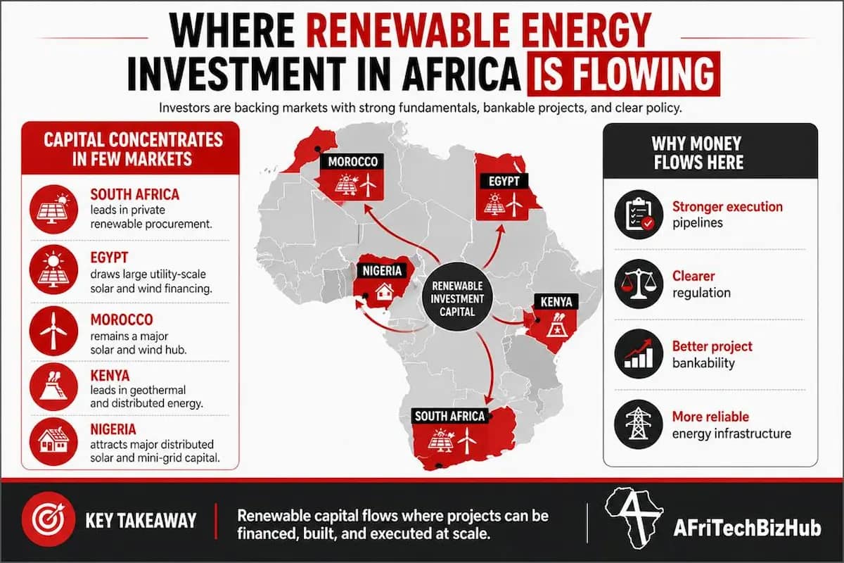 Renewable energy investment in Africa