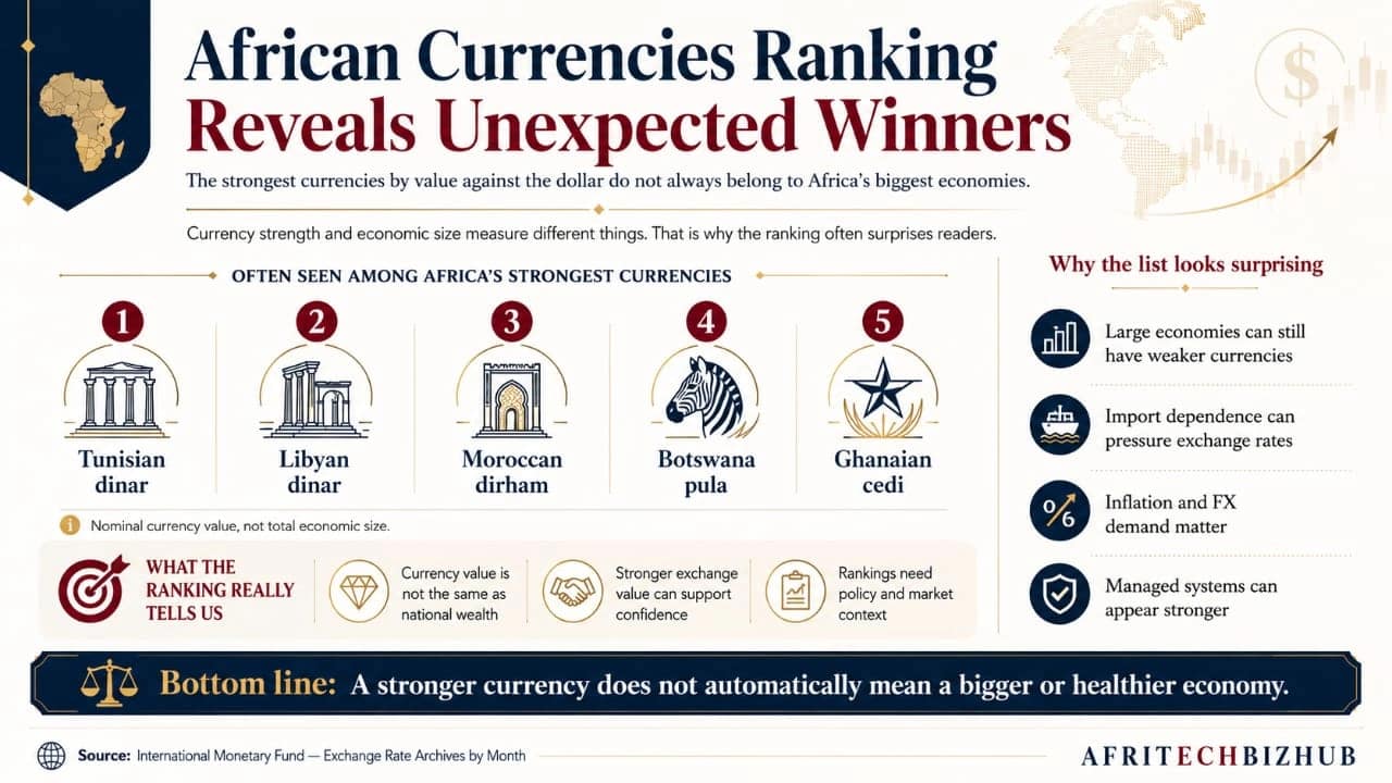 African Currencies Ranking Reveals Unexpected Winners Dominating Africa’s Economy